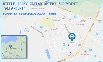 PORADNIA STOMATOLOGICZNA - NIEPUBLICZNY ZAKŁAD OPIEKI ZDROWOTNEJ "ALFA-DENT" - PADEREWSKIEGO 9/21,  ŚREM