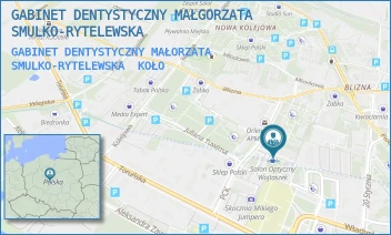 GABINET DENTYSTYCZNY MAŁORZATA SMULKO-RYTELEWSKA - GABINET DENTYSTYCZNY MAŁGORZATA SMULKO-RYTELEWSKA - PCK 14/14,  KOŁO