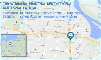INDYWIDUALNA PRAKTYKA DENTYSTYCZNA - AGNIESZKA ĆWINTAL - STARE MIASTO - INDYWIDUALNA PRAKTYKA DENTYSTYCZNA - AGNIESZKA ĆWINTAL - GARBARY 82,  POZNAŃ-STARE MIASTO