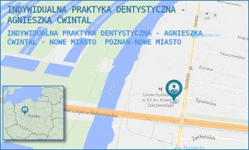 INDYWIDUALNA PRAKTYKA DENTYSTYCZNA - AGNIESZKA ĆWINTAL - NOWE MIASTO - INDYWIDUALNA PRAKTYKA DENTYSTYCZNA - AGNIESZKA ĆWINTAL - STAROŁĘCKA 142,  POZNAŃ-NOWE MIASTO