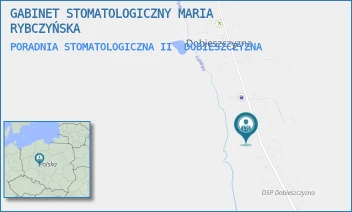 PORADNIA STOMATOLOGICZNA II - GABINET STOMATOLOGICZNY MARIA RYBCZYŃSKA - 33,  DOBIESZCZYZNA