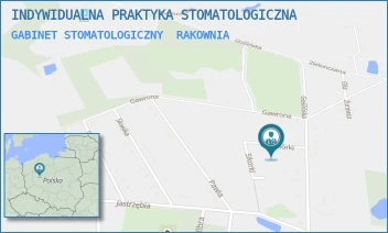 GABINET STOMATOLOGICZNY - INDYWIDUALNA PRAKTYKA STOMATOLOGICZNA - PRZEPIÓRKI 6,  RAKOWNIA