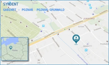 GABINET - POZNAŃ - SYNDENT - ZIĘBICKA 16A,  POZNAŃ-GRUNWALD