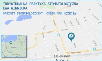 GABINET STOMATOLOGICZNY - INDYWIDUALNA PRAKTYKA STOMATOLOGICZNA EWA WINNICKA - PIEKNA 1,  OSIEK NAD NOTECIĄ