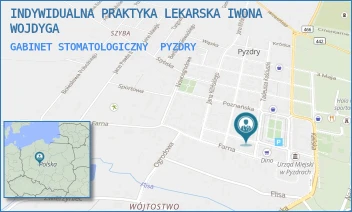 GABINET STOMATOLOGICZNY - INDYWIDUALNA PRAKTYKA LEKARSKA IWONA WOJDYGA - RYNEK 5,  PYZDRY
