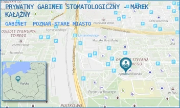 GABINET - PRYWATNY GABINET STOMATOLOGICZNY - MAREK KAŁĄŻNY - OS.STEFANA BATOTEGO 17,  POZNAŃ-STARE MIASTO