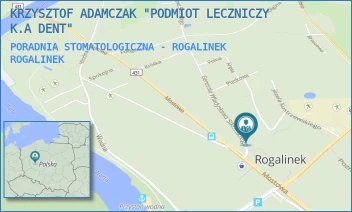 PORADNIA STOMATOLOGICZNA - ROGALINEK - KRZYSZTOF ADAMCZAK "PODMIOT LECZNICZY K.A DENT" - GENERAŁA SIKORSKIEGO 2,  ROGALINEK
