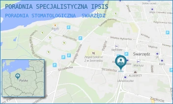 PORADNIA STOMATOLOGICZNA - PORADNIA SPECJALISTYCZNA IPSIS - PIASKI 8,  SWARZĘDZ