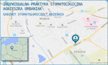 GABINET STOMATOLOGICZNY - INDYWIDUALNA PRAKTYKA STOMATOLOGICZNA AGNIESZKA URBANIAK - OPIESZYN 10,  WRZEŚNIA