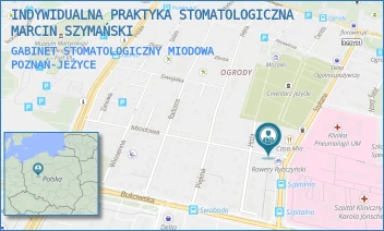 GABINET STOMATOLOGICZNY MIODOWA - INDYWIDUALNA PRAKTYKA STOMATOLOGICZNA MARCIN SZYMAŃSKI - MIODOWA 4,  POZNAŃ-JEŻYCE