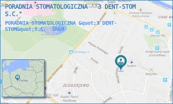 PORADNIA STOMATOLOGICZNA "3 DENT- STOM"S.C. - PORADNIA STOMATOLOGICZNA ''3 DENT-STOM S.C." - PRZEMYSŁOWA 1,  ŚREM