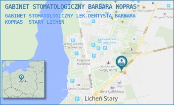 GABINET STOMATOLOGICZNY LEK.DENTYSTA BARBARA KOPRAS - GABINET STOMATOLOGICZNY BARBARA KOPRAS - KONIŃSKA 56,  STARY LICHEŃ