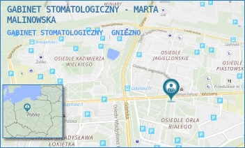 GABINET STOMATOLOGICZNY - GABINET STOMATOLOGICZNY - MARTA MALINOWSKA - OSIEDLE JAGIELLOŃSKIE 45,  GNIEZNO