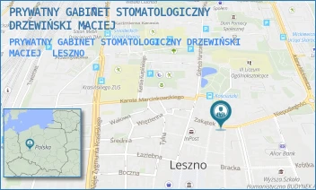 PRYWATNY GABINET STOMATOLOGICZNY DRZEWIŃSKI MACIEJ - PRYWATNY GABINET STOMATOLOGICZNY DRZEWIŃSKI MACIEJ - OFIAR KATYNIA 2/9,  LESZNO