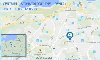 DENTAL PLUS - CENTRUM  STOMATOLOGICZNE  DENTAL - PLUS - 3-GO MAJA 15,  GNIEZNO