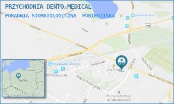 PORADNIA STOMATOLOGICZNA - PRZYCHODNIA DENTO-MEDICAL - KAZIMIERZA ODNOWICIELA 23,  POBIEDZISKA