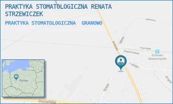 PRAKTYKA STOMATOLOGICZNA - PRAKTYKA STOMATOLOGICZNA RENATA STRZEWICZEK - KOLEJOWA 16,  GRANOWO