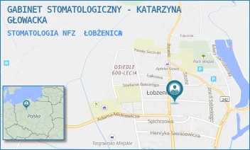 STOMATOLOGIA NFZ - GABINET STOMATOLOGICZNY - KATARZYNA GŁOWACKA - DĄBROWSKIEGO 1B,  ŁOBŻENICA