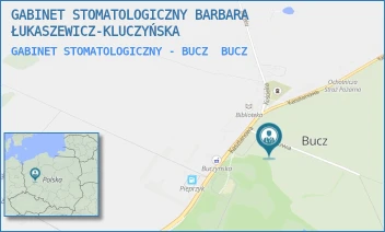 GABINET STOMATOLOGICZNY - BUCZ - GABINET STOMATOLOGICZNY BARBARA ŁUKASZEWICZ-KLUCZYŃSKA - AKACJOWA 6,  BUCZ