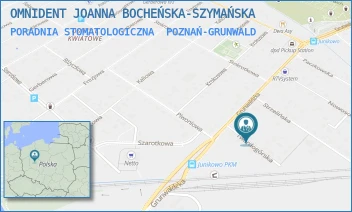 PORADNIA STOMATOLOGICZNA - OMNIDENT JOANNA BOCHEŃSKA-SZYMAŃSKA - TWARDOGÓRSKA 3,  POZNAŃ-GRUNWALD