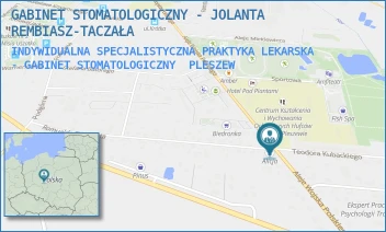 INDYWIDUALNA SPECJALISTYCZNA PRAKTYKA LEKARSKA - GABINET STOMATOLOGICZNY - GABINET STOMATOLOGICZNY - JOLANTA REMBIASZ-TACZAŁA - ALEJE WOJSKA POLSKIEGO 66,  PLESZEW