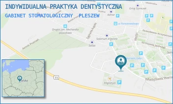 GABINET STOMATOLOGICZNY - INDYWIDUALNA PRAKTYKA DENTYSTYCZNA - ANNY JAGIELLONKI 3,  PLESZEW