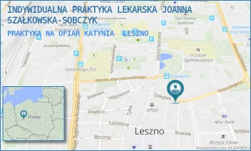 PRAKTYKA NA OFIAR KATYNIA - INDYWIDUALNA PRAKTYKA LEKARSKA JOANNA SZAŁKOWSKA-SOBCZYK - OFIAR KATYNIA 2/9,  LESZNO