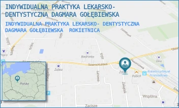 INDYWIDUALNA PRAKTYKA LEKARSKO- DENTYSTYCZNA DAGMARA GOŁĘBIEWSKA - INDYWIDUALNA PRAKTYKA LEKARSKO- DENTYSTYCZNA DAGMARA GOŁĘBIEWSKA - POCZTOWA 3,  ROKIETNICA