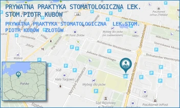 PRYWATNA PRAKTYKA STOMATOLOGICZNA  LEK.STOM. PIOTR KUBÓW - PRYWATNA PRAKTYKA STOMATOLOGICZNA LEK. STOM.PIOTR KUBÓW - NORWIDA 8/203,  ZŁOTÓW