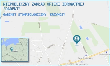 GABINET STOMATOLOGICZNY - NIEPUBLICZNY ZAKŁAD OPIEKI ZDROWOTNEJ "DADENT" - GŁÓWNA 24B,  KRZYKOSY