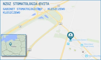 GABINET STOMATOLOGICZNY - KLESZCZEWO - NZOZ STOMATOLOGIA EVITA - POZNAŃSKA 2/45,  KLESZCZEWO