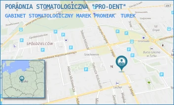 GABINET STOMATOLOGICZNY MAREK PRONIAK - PORADNIA STOMATOLOGICZNA "PRO-DENT" - 3 MAJA 14,  TUREK
