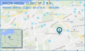 MODERN DENTAL CLINIC SP.Z O.O. - MODERN DENTAL CLINIC SP.Z O.O. - JÓZEFA CHOCISZEWSKIEGO 17/1,  GNIEZNO
