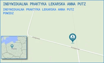INDYWIDUALNA PRAKTYKA LEKARSKA ANNA PUTZ - INDYWIDUALNA PRAKTYKA LEKARSKA ANNA PUTZ - KOLEJOWA 33,  POWIDZ
