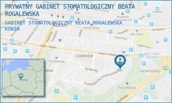 GABINET STOMATOLOGICZNY BEATA ROGALEWSKA - PRYWATNY GABINET STOMATOLOGICZNY BEATA ROGALEWSKA - POWSTAŃCÓW WIELKOPOLSKICH 16,  KONIN