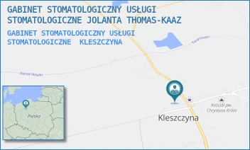 GABINET STOMATOLOGICZNY USŁUGI STOMATOLOGICZNE - GABINET STOMATOLOGICZNY USŁUGI STOMATOLOGICZNE JOLANTA THOMAS-KAAZ - - 98,  KLESZCZYNA
