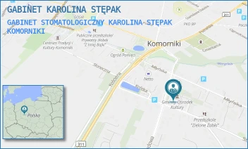 GABINET STOMATOLOGICZNY KAROLINA STĘPAK - GABINET KAROLINA STĘPAK - STAWNA 7/11,  KOMORNIKI