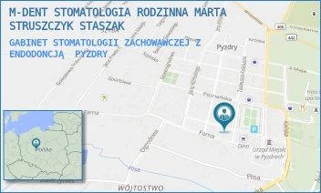 GABINET STOMATOLOGII ZACHOWAWCZEJ Z ENDODONCJĄ - M-DENT STOMATOLOGIA RODZINNA MARTA STRUSZCZYK STASZAK - RYNEK 5,  PYZDRY