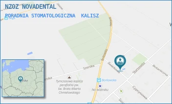 PORADNIA STOMATOLOGICZNA - NZOZ NOVADENTAL - SKARSZEWSKA 100,  KALISZ