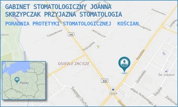 PORADNIA PROTETYKI STOMATOLOGICZNEJ - GABINET STOMATOLOGICZNY JOANNA SKRZYPCZAK PRZYJAZNA STOMATOLOGIA - POZNAŃSKA 15,  KOŚCIAN
