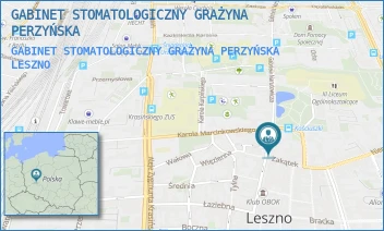 GABINET STOMATOLOGICZNY GRAŻYNA PERZYŃSKA - GABINET STOMATOLOGICZNY GRAŻYNA PERZYŃSKA - NARUTOWICZA 28,  LESZNO