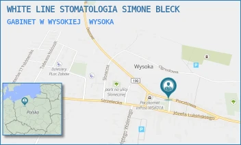 GABINET W WYSOKIEJ - WHITE LINE STOMATOLOGIA SIMONE BLECK - PLAC POWSTAŃCÓW WLKP 5/1,  WYSOKA