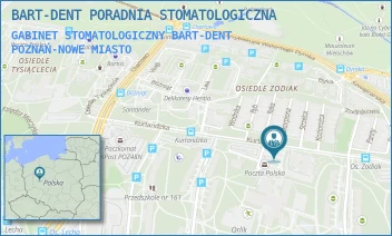 GABINET STOMATOLOGICZNY BART-DENT - BART-DENT PORADNIA STOMATOLOGICZNA - OS.RUSA 54,  POZNAŃ-NOWE MIASTO