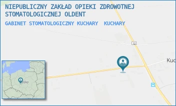 GABINET STOMATOLOGICZNY KUCHARY - NIEPUBLICZNY ZAKŁAD OPIEKI ZDROWOTNEJ STOMATOLOGICZNEJ OLDENT - 18,  KUCHARY