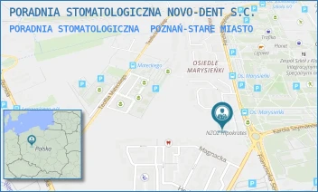 PORADNIA STOMATOLOGICZNA - PORADNIA STOMATOLOGICZNA NOVO-DENT S.C. - OS.MARYSIEŃKI 25,  POZNAŃ-STARE MIASTO