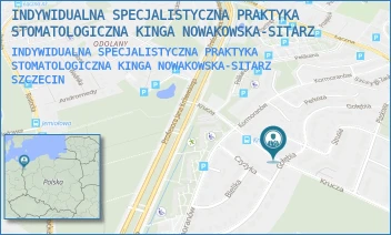INDYWIDUALNA SPECJALISTYCZNA PRAKTYKA STOMATOLOGICZNA KINGA NOWAKOWSKA-SITARZ - INDYWIDUALNA SPECJALISTYCZNA PRAKTYKA STOMATOLOGICZNA KINGA NOWAKOWSKA-SITARZ - GOŁEBIA 27,  SZCZECIN