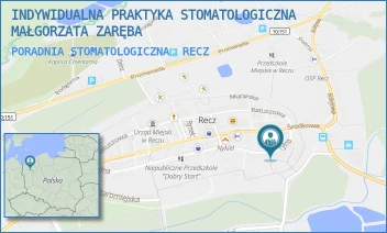 PORADNIA STOMATOLOGICZNA - INDYWIDUALNA PRAKTYKA STOMATOLOGICZNA MAŁGORZATA ZARĘBA - TYLNA 38B/4,  RECZ