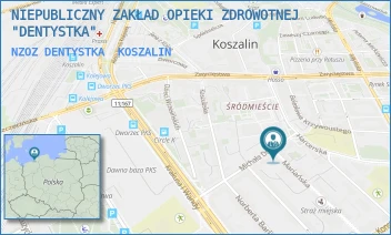 NZOZ DENTYSTKA - NIEPUBLICZNY ZAKŁAD OPIEKI ZDROWOTNEJ "DENTYSTKA" - MARIAŃSKA 26/1,  KOSZALIN