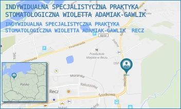 INDYWIDUALNA SPECJALISTYCZNA PRAKTYKA STOMATOLOGICZNA WIOLETTA ADAMIAK-GAWLIK - INDYWIDUALNA SPECJALISTYCZNA PRAKTYKA STOMATOLOGICZNA WIOLETTA ADAMIAK-GAWLIK - KOLEJOWA 16,  RECZ
