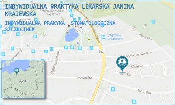 INDYWIDUALNA PRAKYKA  STOMATOLOGICZNA - INDYWIDUALNA PRAKTYKA LEKARSKA JANINA KRAJEWSKA - ŁÓDZKA I/8,  SZCZECINEK